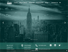 Tablet Screenshot of alcatdesign.com